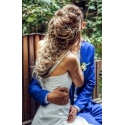 Svatební ozdoba do vlasů S PERLAMI A KAMÍNKY