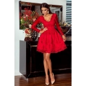 Červené šaty Eveline